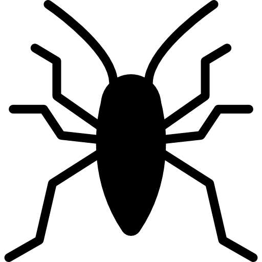 Bedbug insects bugs entomology icon