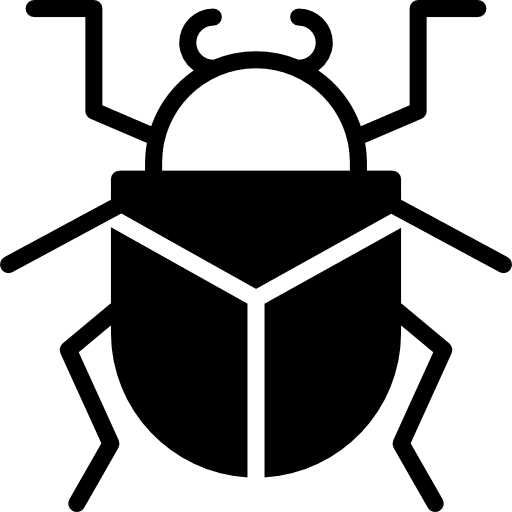 Beetle bugs insects animals icon