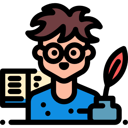 Writer user profession avatar icon