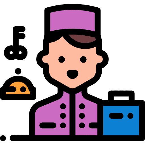 Concierge user professions and jobs profession icon