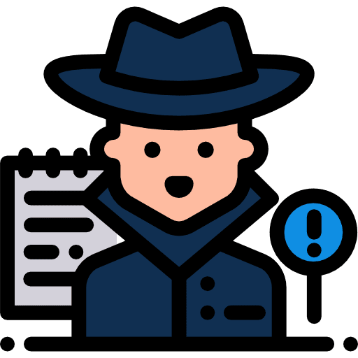 Detective avatar user jobs icon