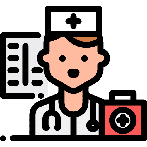 Doctor profession user avatar icon