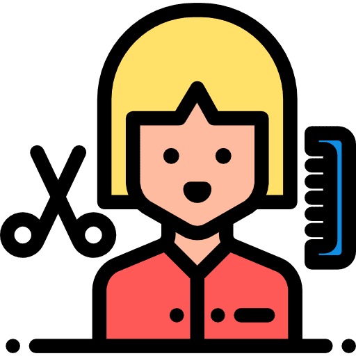 Hairdresser jobs avatar profession icon