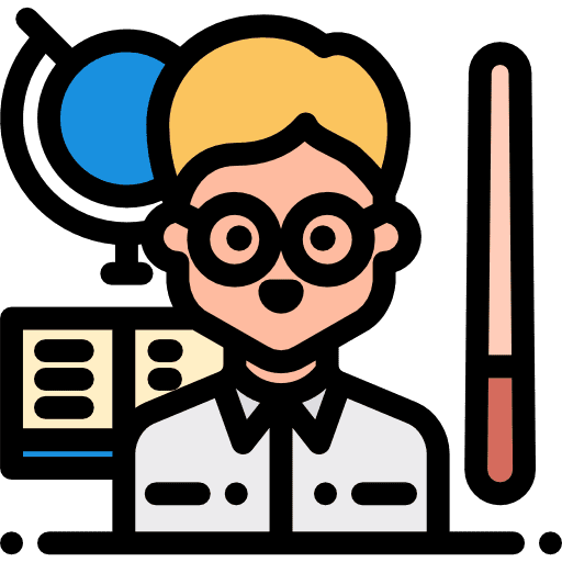 Teacher jobs profession teacher icon