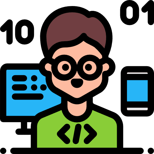 Programmer profession programmer avatar icon