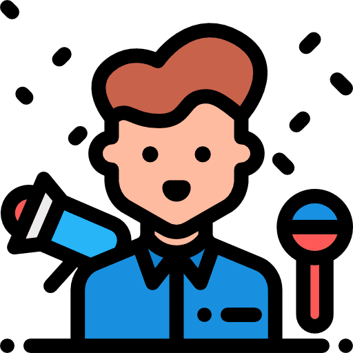 Showman avatar user professions and jobs icon
