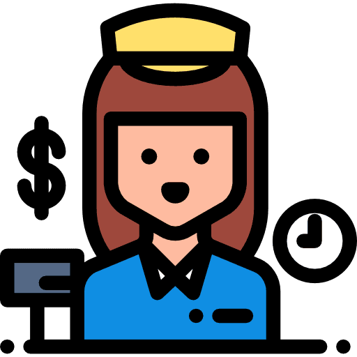 Cashier user avatar jobs icon