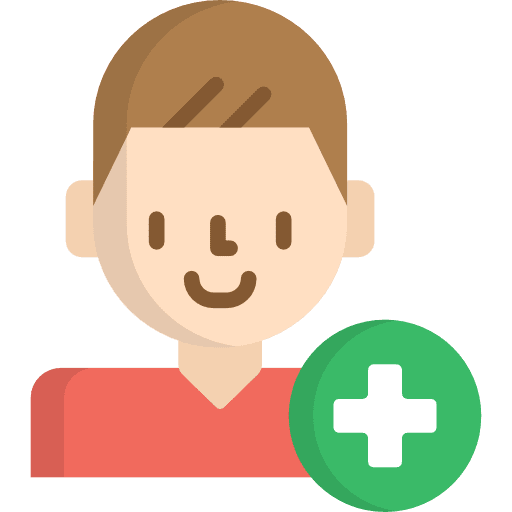 Add user social media subscriber user icon