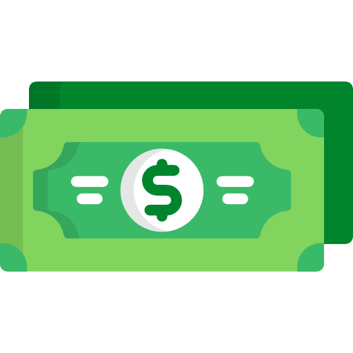 Money money notes business icon