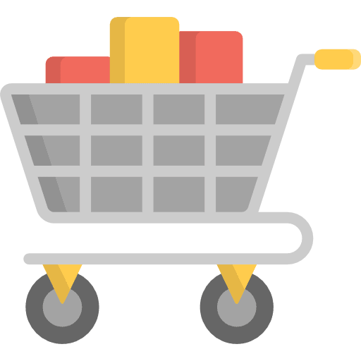 Shopping cart shopping cart market trolley icon
