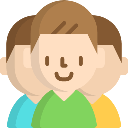 Group three people group people icon