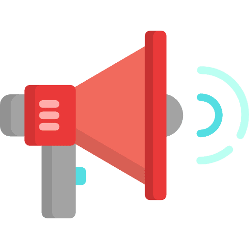 Megaphone shout loudspeaker ui icon