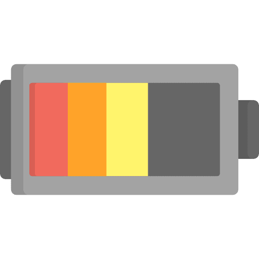 Battery full battery battery security icon