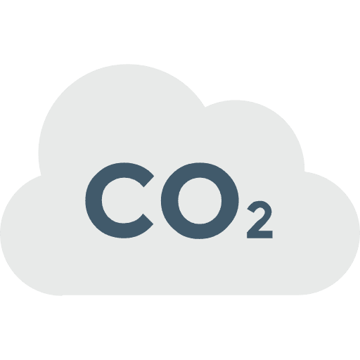 Co2 industry greenhouse gas co2 icon