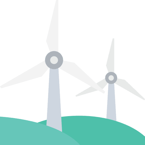 Eolic ecology mill ecology and environment icon
