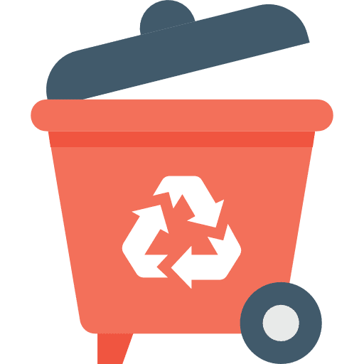 Recycling bin recycle bin garbage ecology and environment icon