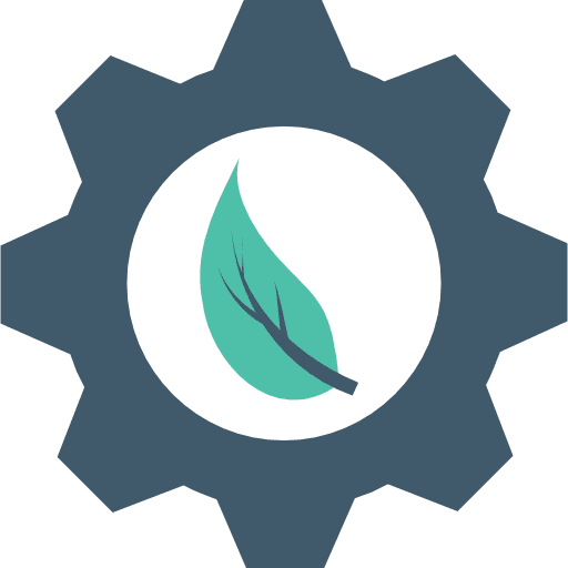 Settings ecology and environment settings cogwheel icon