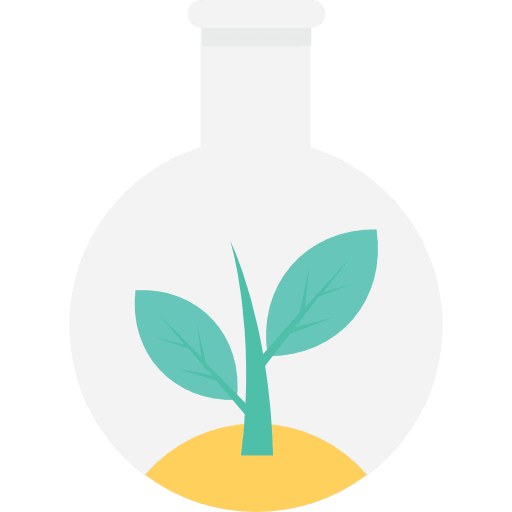 Sprout flask ecology and environment gardening icon