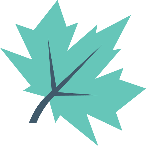 Leaf nature garden leaf icon