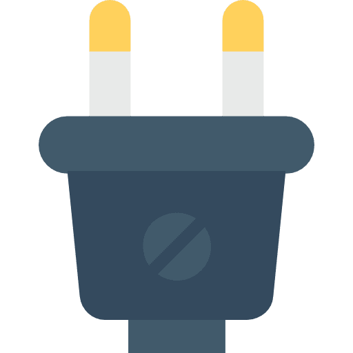 Plug electrical electricity technology icon