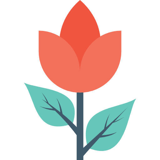 Flower nature flower petals icon