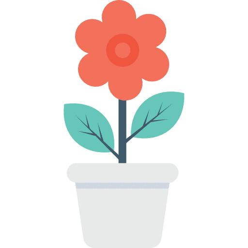 Flower blossom botanical flower icon