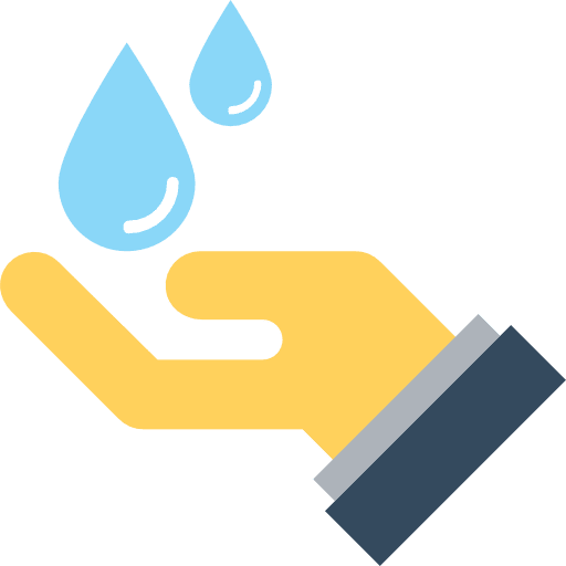 Save water ecology and environment liquid drop icon