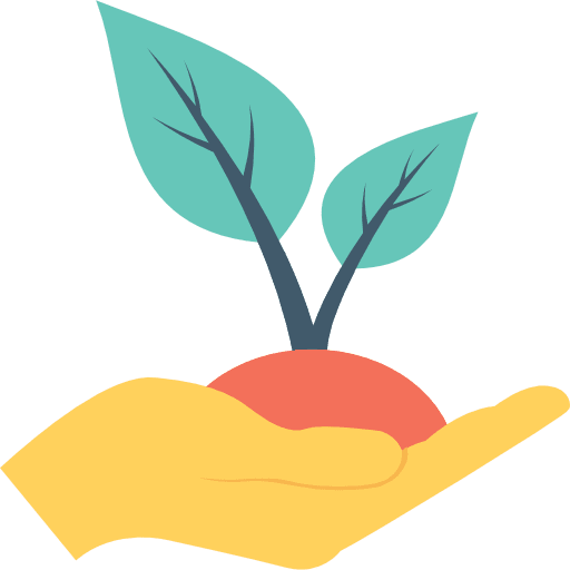 Sprout ecology and environment tree nature icon