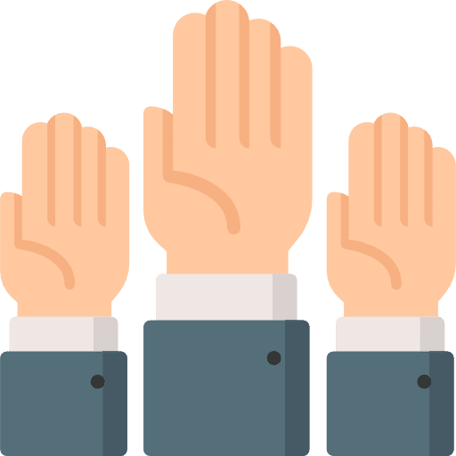 Hands hands votes voting icon