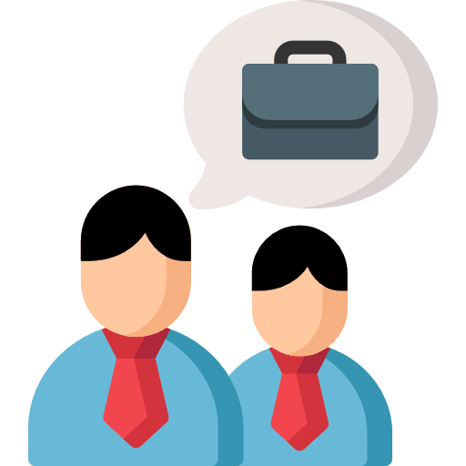 Employees human resources group business and finance icon