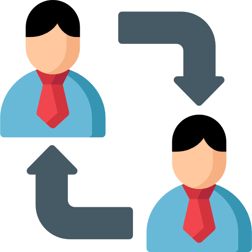 Employees user employees connection icon