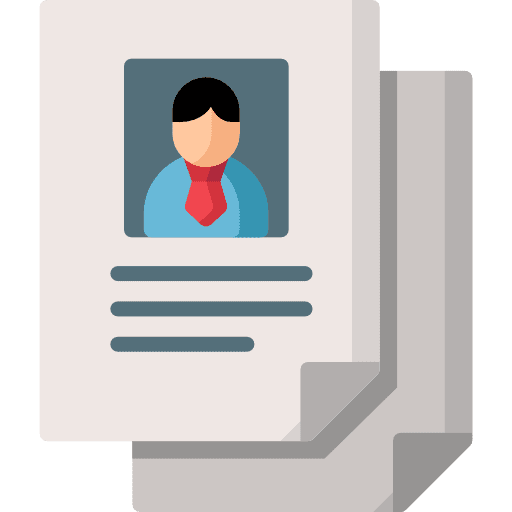 Resume business curriculum vitae resume icon