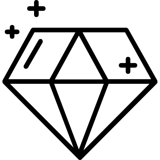 Diamond glamour jewel fashion icon