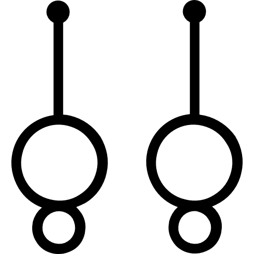 Earrings jewelry earring jewel icon