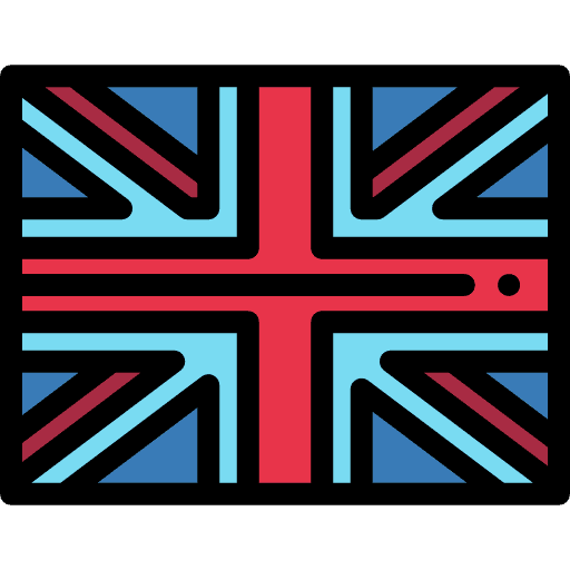 Uk flag united kingdom uk flag great britain icon