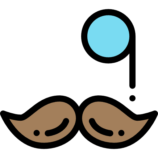 Moustache fashion mustache moustache icon