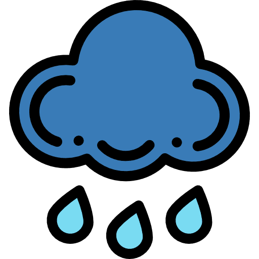 Raining water raining drop icon