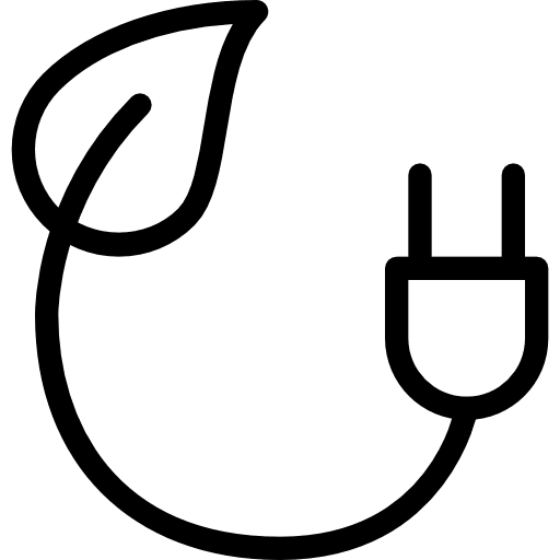 Bio energy recycle eco energy icon