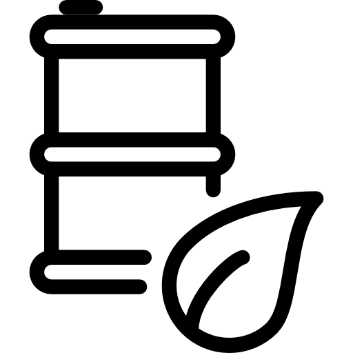 Bio industrial mass bio mass icon