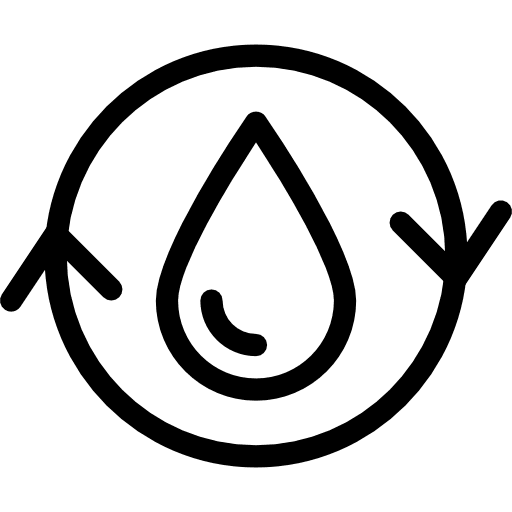 Recycle water ecology and environment cycle recycling icon