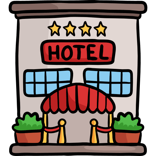 Hotel hotel vacations holidays icon