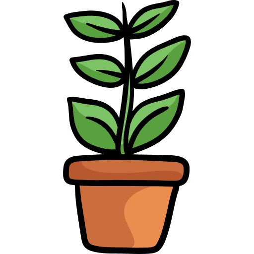 Plant nature ecology yard icon