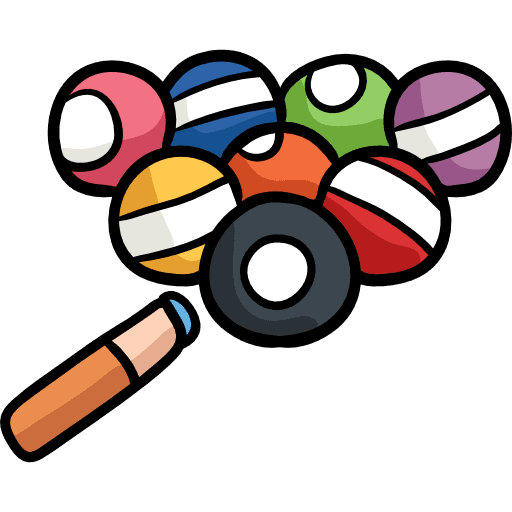 Billiards billiards bet gaming icon