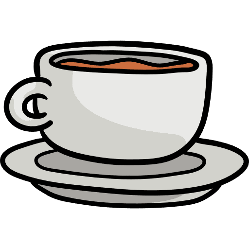 Coffee cup food and restaurant food chocolate icon