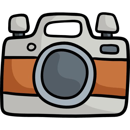 Photo camera electronics digital photograph icon