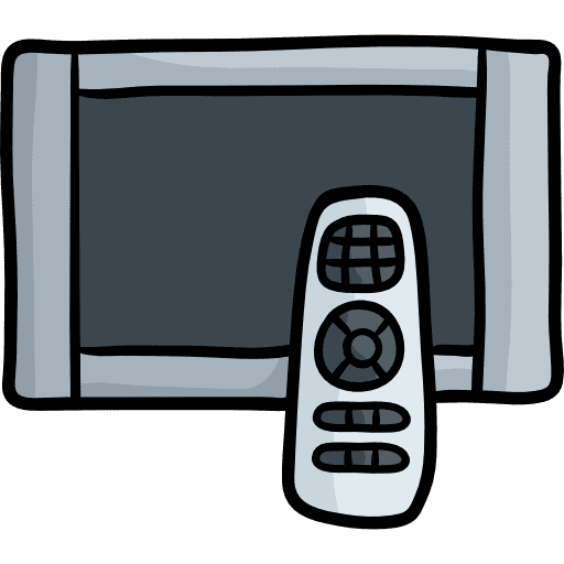 Television tv television screen icon