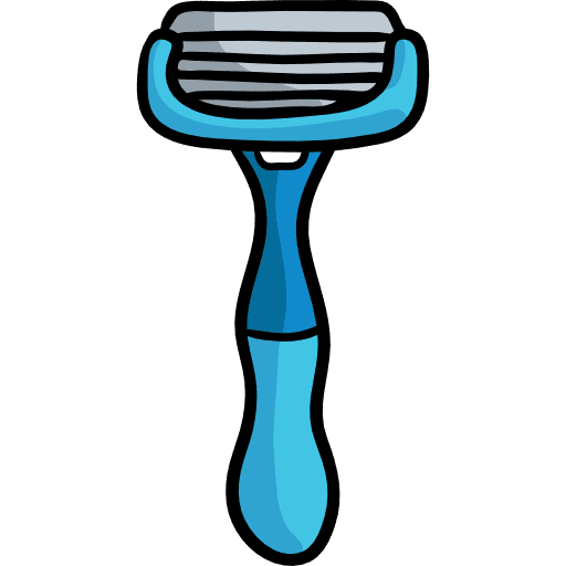 Razor tools and utensils razor accesory icon