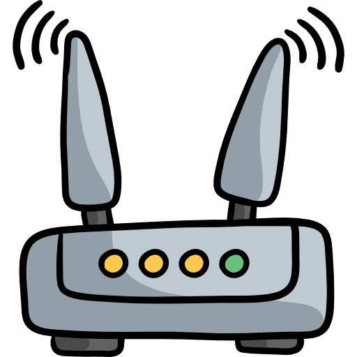 Wifi multimedia internet computer icon