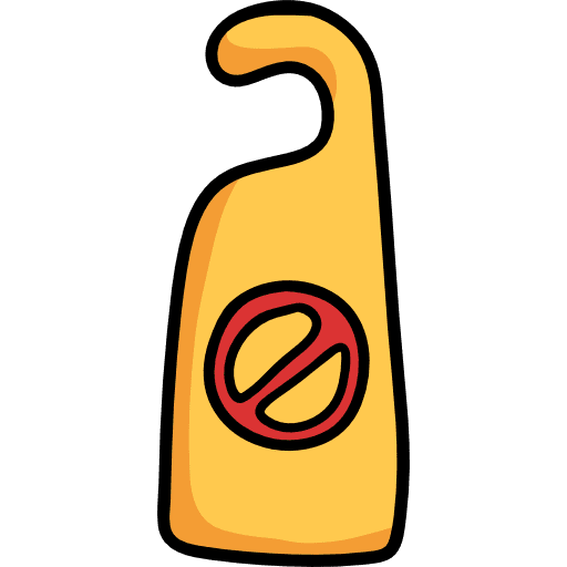 Doorknob forbidden door holidays icon