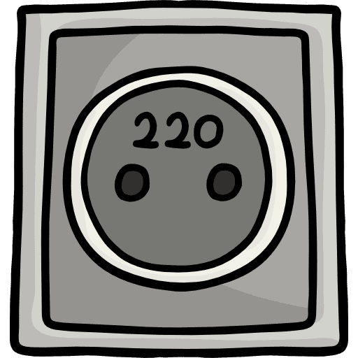 Socket tools and utensils plugin technology icon